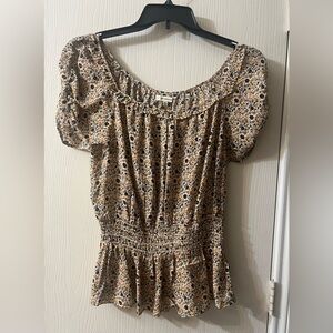 🛍️NWOT Max Studio XL Floral Blouse